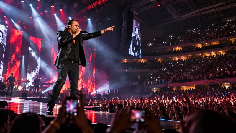 Aca Lukas at the Belgrade Arena: two nights, 3 and 4 November