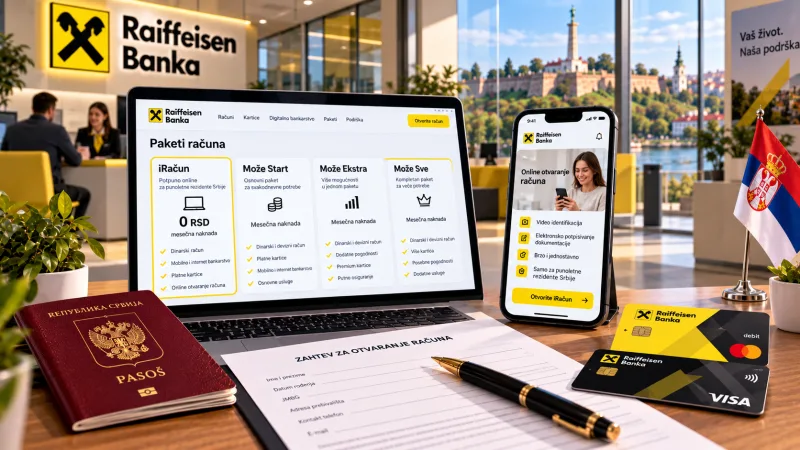 Raiffeisen banka: пакеты, онлайн-открытие и что важно знать