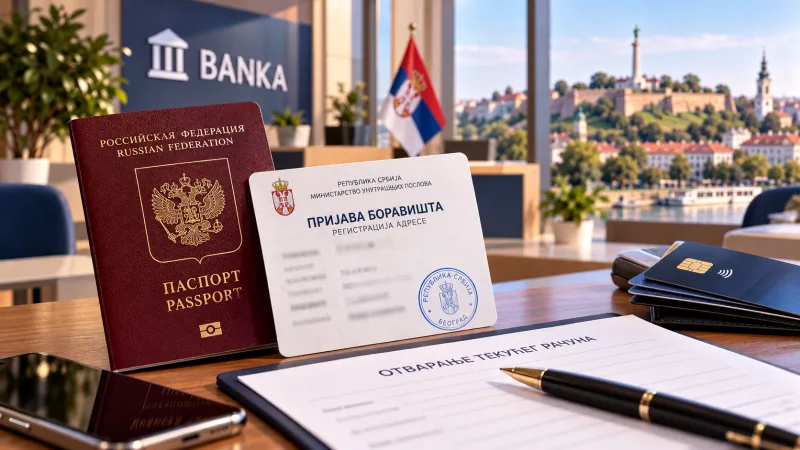 Račun u banci u Srbiji: šta je potrebno strancu