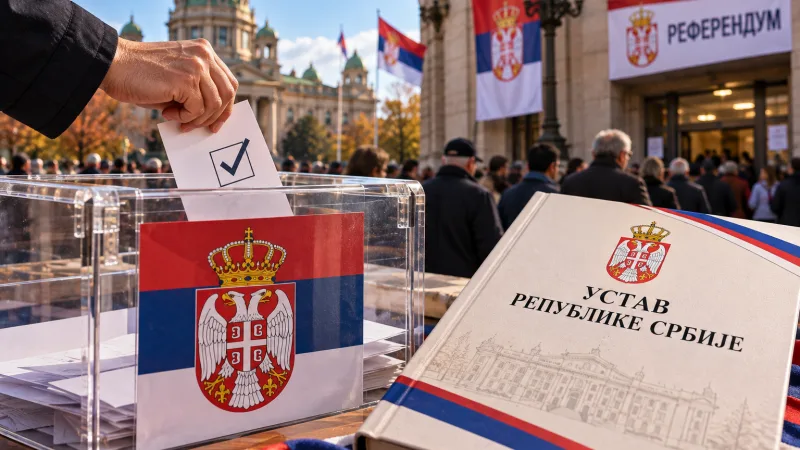 28–29 октября 2006: референдум о новой Конституции Сербии