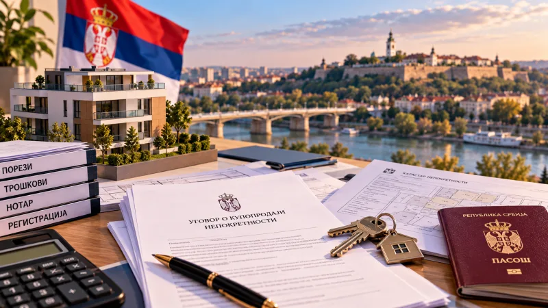 Покупка квартиры в Сербии: порядок, налоги и все расходы