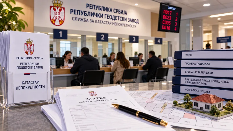 Катастр с сегодняшнего дня принимает десять видов заявлений без записи и посредников
